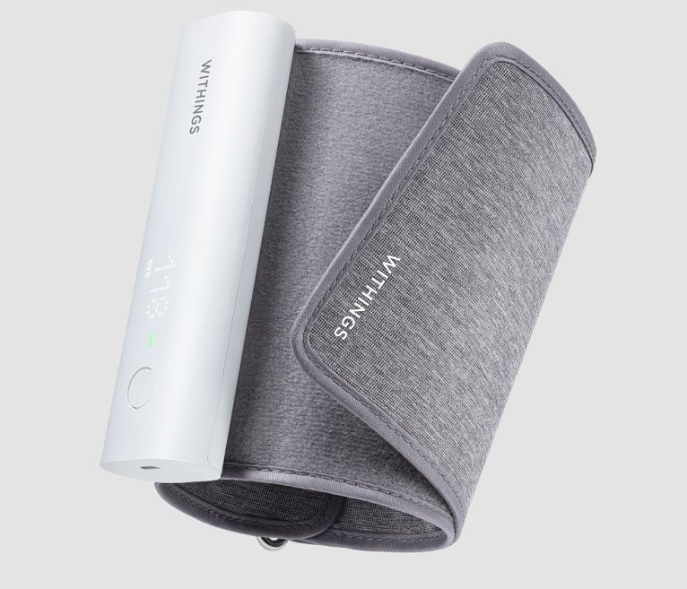 Taking temperature or another health measurement